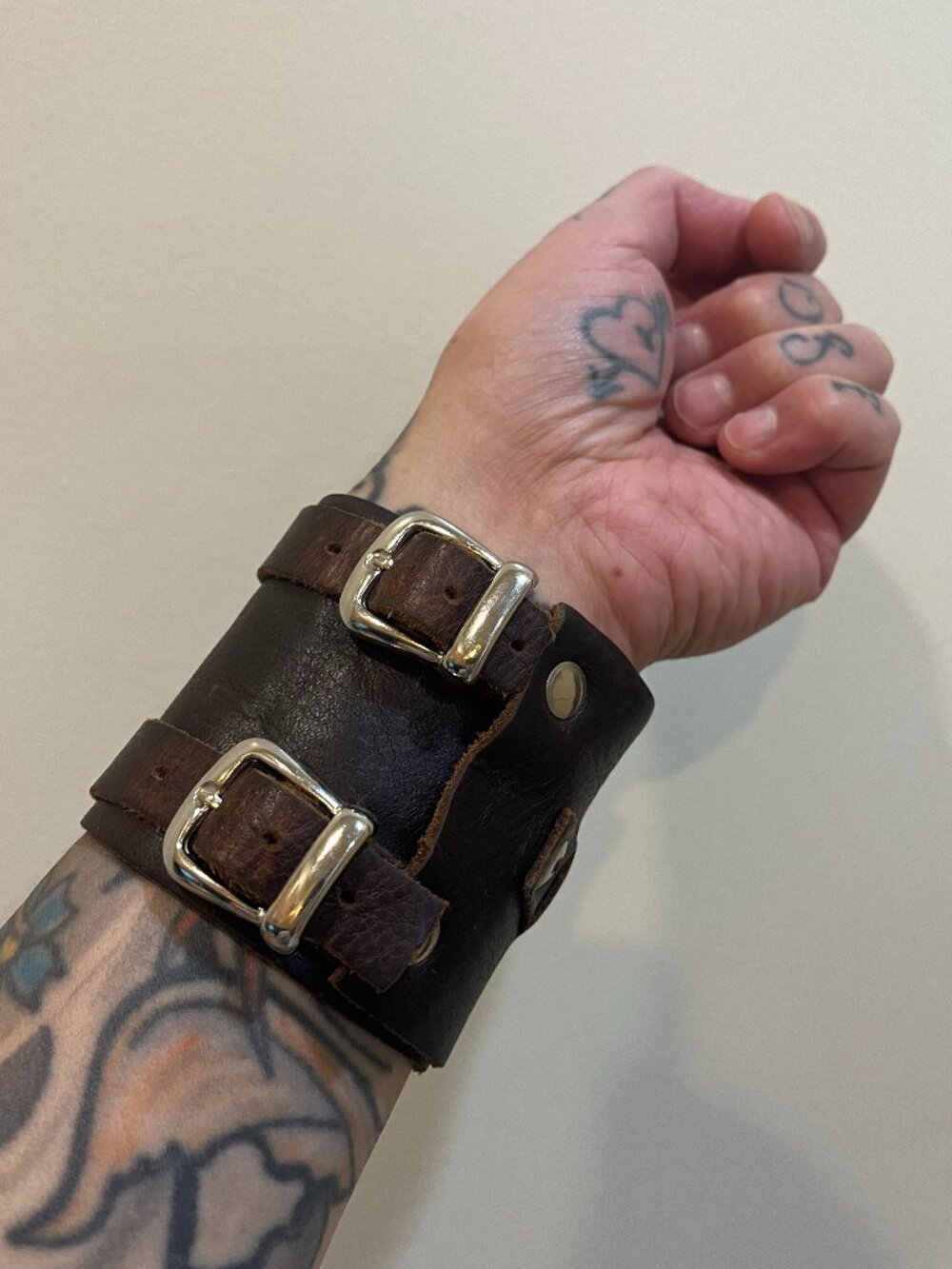 Johnny Depp Style Leather Wristband